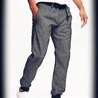 Image result for Textured Twill Joggers