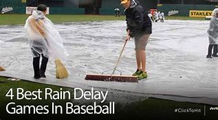 Image result for Rain Delay Baseball Game