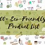 Image result for Environmentally Friendly Products