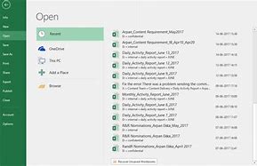 Image result for Recover Deleted Unsaved Excel File
