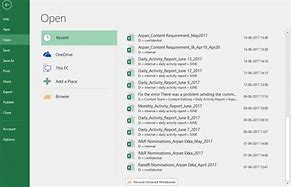 Image result for Recover Saved Over Excel File