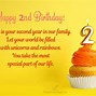 Image result for 2nd Birthday Wishes for Son