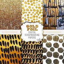 Image result for Free Scrapbook Paper Cream and Gold