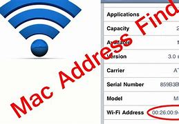Image result for Wi-Fi Mac Address Windows 1.0