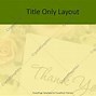 Image result for Groot PowerPoint Thank You Card Template
