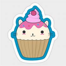 Image result for Kitty Cat Cupcake Clip Art