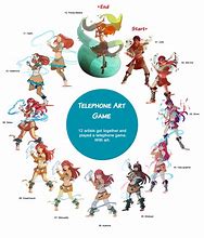 Image result for Art Telephone Game