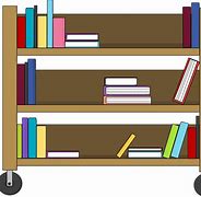 Image result for Library Book Cart Clip Art