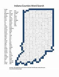Image result for Indiana Word Search