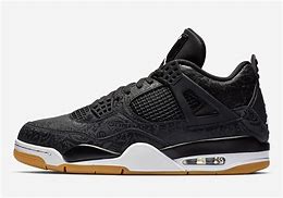 Image result for Air Jordan 4 Black Laser