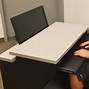 Image result for Recessed Monitor Desk