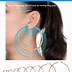 Image result for Hoop Earring Sizing Chart
