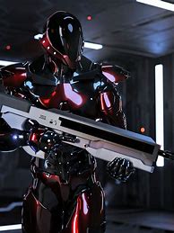 Image result for Sci-Fi Robot Soldier Art