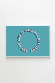 Image result for Let Go Wall Art