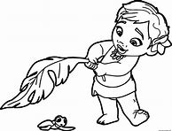 Image result for Coloring Pages Baby Disney Princess Moana