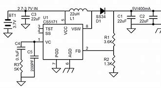 Image result for Inside of a 5V Lithium Battery