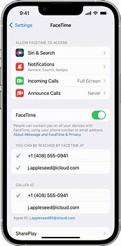 Image result for FaceTime Numbers to Call