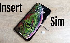 Image result for Insert Sim Card iPhone XS