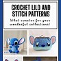 Image result for Lilo and Stitch Crochet Applique Patterns