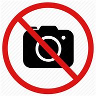 Image result for No Camera Icon