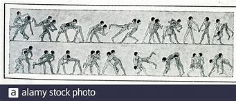 Image result for Wrestling Ancient Sport Egyptian Slabs