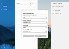 Image result for Mail Server Settings