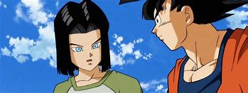 Image result for Goku vs Android 17 DB Super Episode