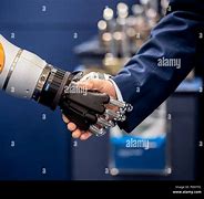 Image result for Robot and Human Handshake
