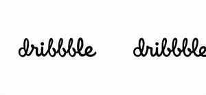 Image result for Dribbble Logo Font