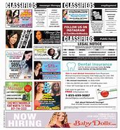 Image result for Newspaper Ads Today