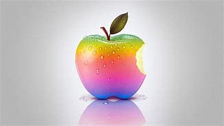 Image result for Apple Rainbow Wallpaper