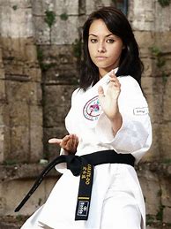Image result for Woman Martial Arts Outfit Kick