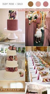 Image result for Rose Gold and Dusty Pink