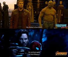 Image result for Star-Lord Infinity War Meme