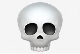 Image result for Creepy Skull. Emoji