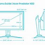 Image result for 24 Inch Monitor Size Cm