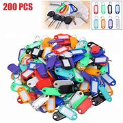 Image result for Plastic Key Ring Tags