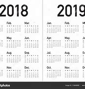 Image result for Calendario 2018 Y 2019