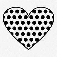 Image result for Polka Dot Heart Clip Art