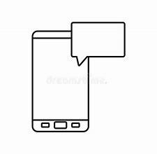 Image result for iPhone Telephone White with Bubble Chat