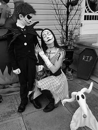 Image result for Jack and Sally Halloween Costume