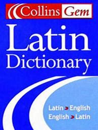 Image result for Latin Dictionary Small