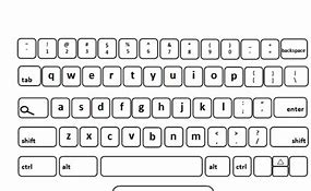 Image result for Chromebook Keyboard Template