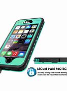 Image result for Teal LifeProof Case iPhone 5S