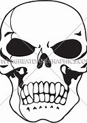 Image result for Gothic Skull Stencil