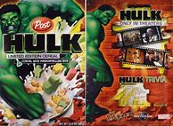 Image result for Case of Hulk Cereal