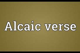 Image result for alcaic0