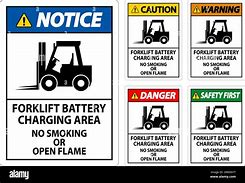 Image result for Forklift Battery Charging Area Image