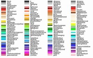 Image result for A Color with a C in the Middle