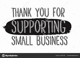 Image result for Thank You for Supporting My Small Business Poster Free Download